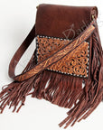 American Darling Small Crossbody Full Grain Genuine Leather Western Women Bag Handbag Purse | for Cute