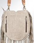 American Darling ADBGA166 Large Crossbody Hand Tooled Genuine Leather Women Bag Western Handbag Purse