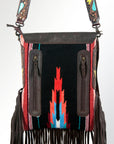 American Darling Messenger Saddle Blanket Genuine Leather Women Bag Western Handbag Purse