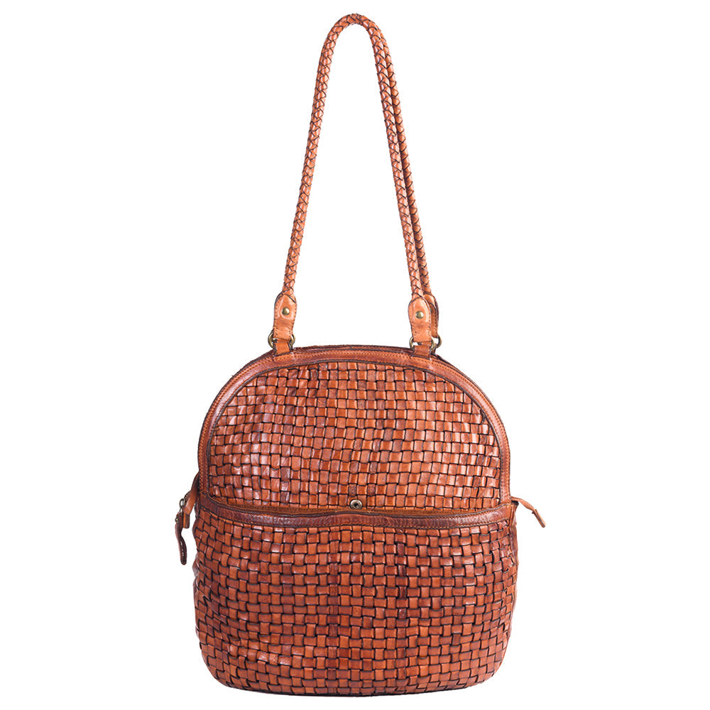 Spaghetti Western Swc130Cg Tote Vintage Handmade Drum Dyed Genuine European Cowhide Leather Women Bag Western Handbag Purse