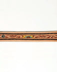 American Darling ADBRF152 Hand tooled carved Genuine Leather Bracelet women