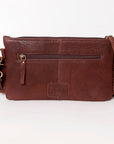 American Darling ADBGA177 Clutch Hand Tooled Genuine Leather Women Bag Western Handbag Purse