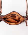 American Darling ADBGA177 Clutch Hand Tooled Genuine Leather Women Bag Western Handbag Purse