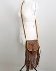 American Darling ADBGD134 Crossbody Genuine Leather Women Bag Western Handbag Purse
