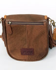 American Darling ADBGD134 Crossbody Genuine Leather Women Bag Western Handbag Purse