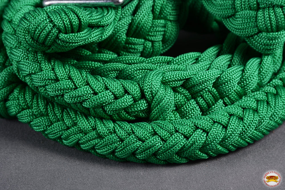 1&quot; X 8Ft Hilason Braided Poly Barrel Horse Racing Flat Reins