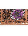 American Darling Clutch Hand Tooled Genuine Leather Women Bag Western Handbag Purse