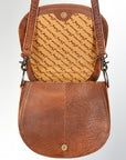 ADBG679A American Darling Hand Tooled Genuine Leather Women Bag Western Handbag Purse
