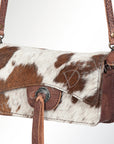 ADBG681B American Darling Hair On Genuine Leather Women Bag Western Handbag Purse