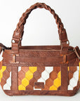 American Darling Hair On Genuine Leather Women Bag Western Handbag Purse