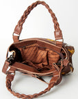American Darling Hair On Genuine Leather Women Bag Western Handbag Purse