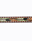 American Darling ADBLF117-L Beautifully Hand Tooled Genuine American Leather Belt Men and  Women