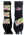 HILASON L M S Horse Front Leg Sport Boots| Printed Sport Boots| Horse Boots