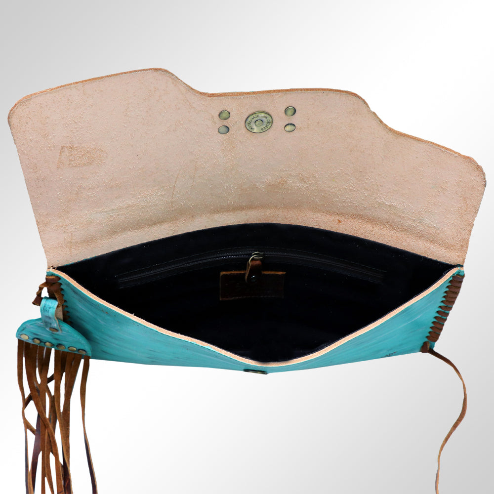 American Darling Envelope Genuine Leather Women Bag Western Handbag Purse