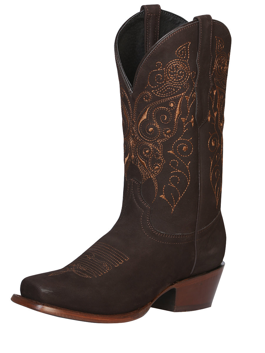 El General Womens Rodeo Boot Limited Edition - Nobuck Brown 122489