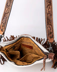 American Darling ADBGZ380 Large Crossbody Hair-On Genuine Leather Women Bag Western Handbag Purse