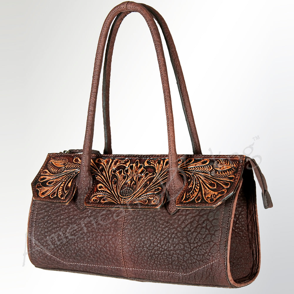 American Darling ADBGZ384 Tote Hand Tooled Genuine Leather Women Bag Western Handbag Purse