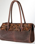 American Darling ADBGZ384 Tote Hand Tooled Genuine Leather Women Bag Western Handbag Purse