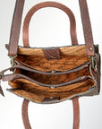 American Darling ADBGZ385 Tote Genuine Leather Women Bag Western Handbag Purse