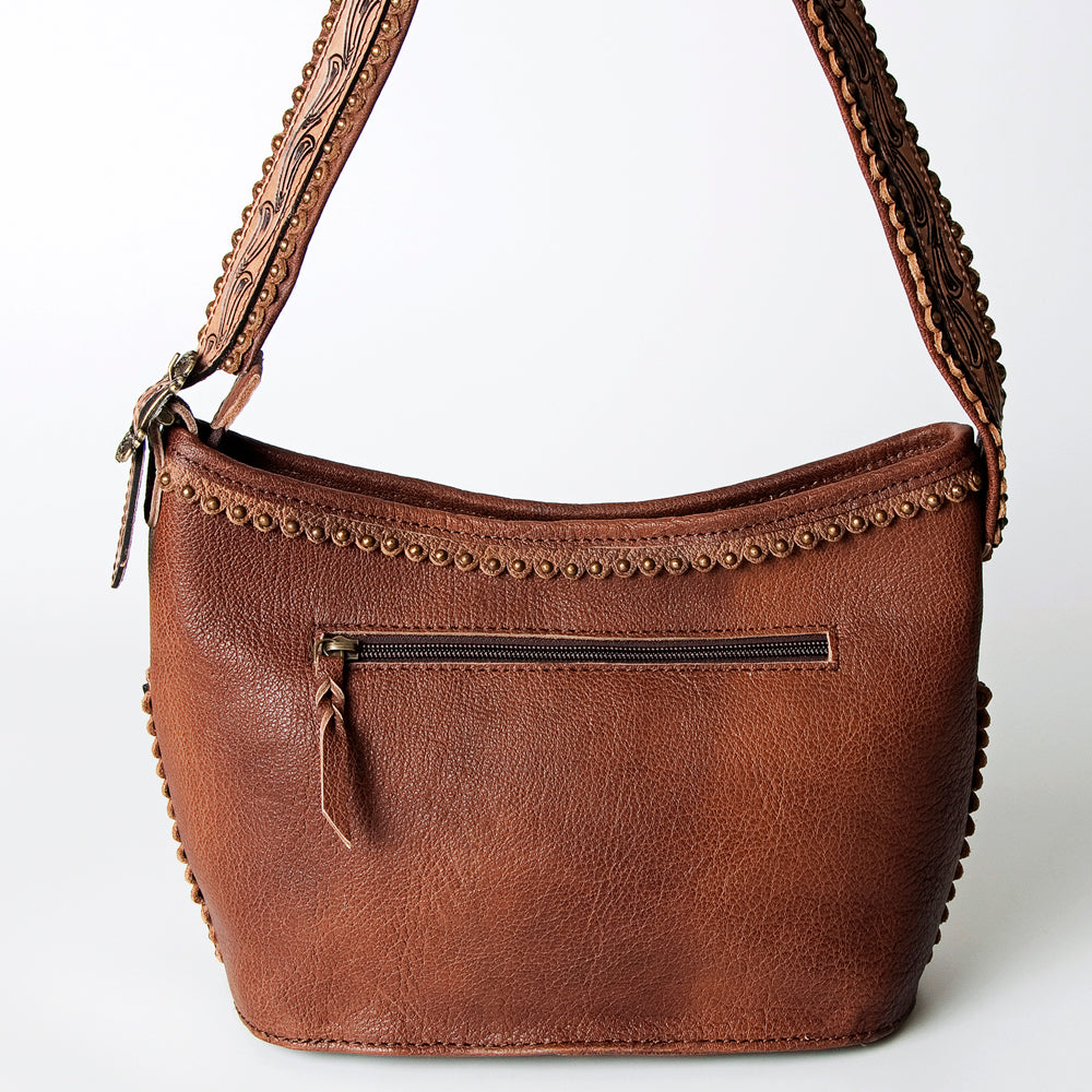 American Darling Hand Tooled Genuine Leather Women Bag Western Handbag Purse