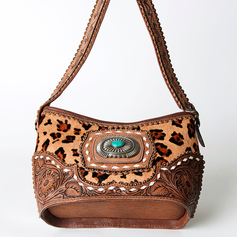 American Darling Hand Tooled Genuine Leather Women Bag Western Handbag Purse