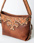 American Darling Hand Tooled Genuine Leather Women Bag Western Handbag Purse