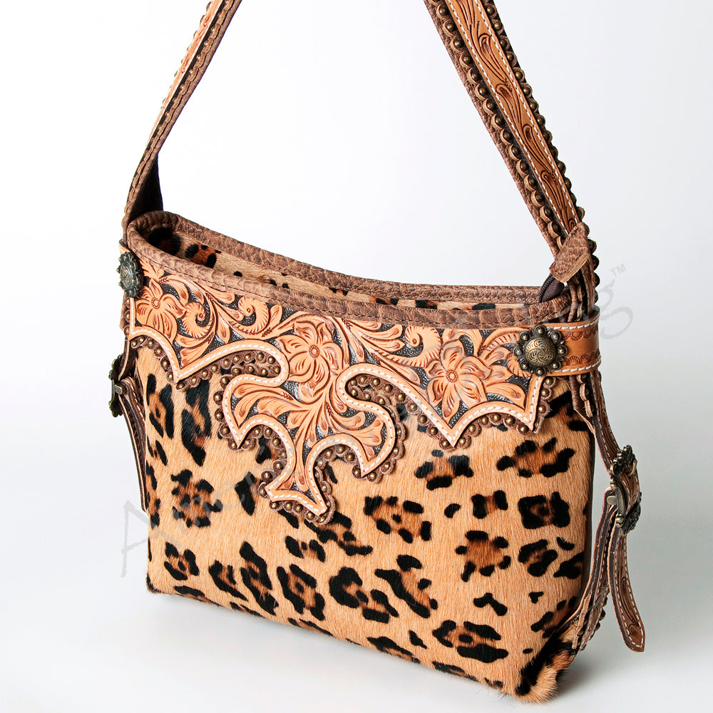 American Darling Hand Tooled Genuine Leather Women Bag Western Handbag Purse