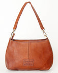 American Darling Hobo Hand Tooled Hair On Genuine Leather Women Bag Western Handbag Purse