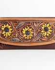 Hand Tooled Hand Painted Genuine Leather women bag western handbag purse