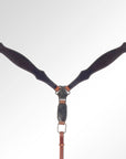 American Darling Western Horse Leaf Genuine Leather Headstall Tack Set