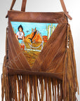 American Darling Cross Body I Genuine Leather Women Bag Western Handbag Purse