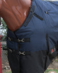 Hilason 1200D Winter Waterproof Horse Turnout Blanket Belly Wrap Navy