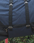 Hilason 1200D Winter Waterproof Horse Turnout Blanket Belly Wrap Navy