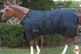 Hilason 1200D Winter Waterproof Horse Turnout Blanket Belly Wrap Navy