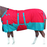 Hilason 1200D Winter Waterproof Horse Turnout Blanket Belly Wrap Navy