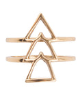 1, 2, 3 Go Golden Bronze Ring