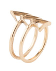 1, 2, 3 Go Golden Bronze Ring