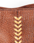 American Darling Messenger Saddle Blanket Genuine Leather Women Bag Western Handbag Purse