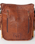 American Darling Messenger Saddle Blanket Genuine Leather Women Bag Western Handbag Purse