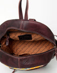 American Darling Saddle Blanket Genuine Leather Women Bag Western Handbag Purse