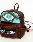American Darling Saddle Blanket Genuine Leather Women Bag Western Handbag Purse