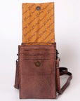 American Darling Saddle Blanket Genuine Leather Women Bag Western Handbag Purse