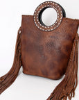 American Darling TOTE Hair-on Genuine Leather women bag western handbag purse