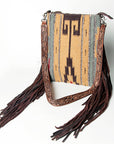 American Darling Large Crossbody Saddle Blanket Genuine Leather Women Bag Western Handbag Purse