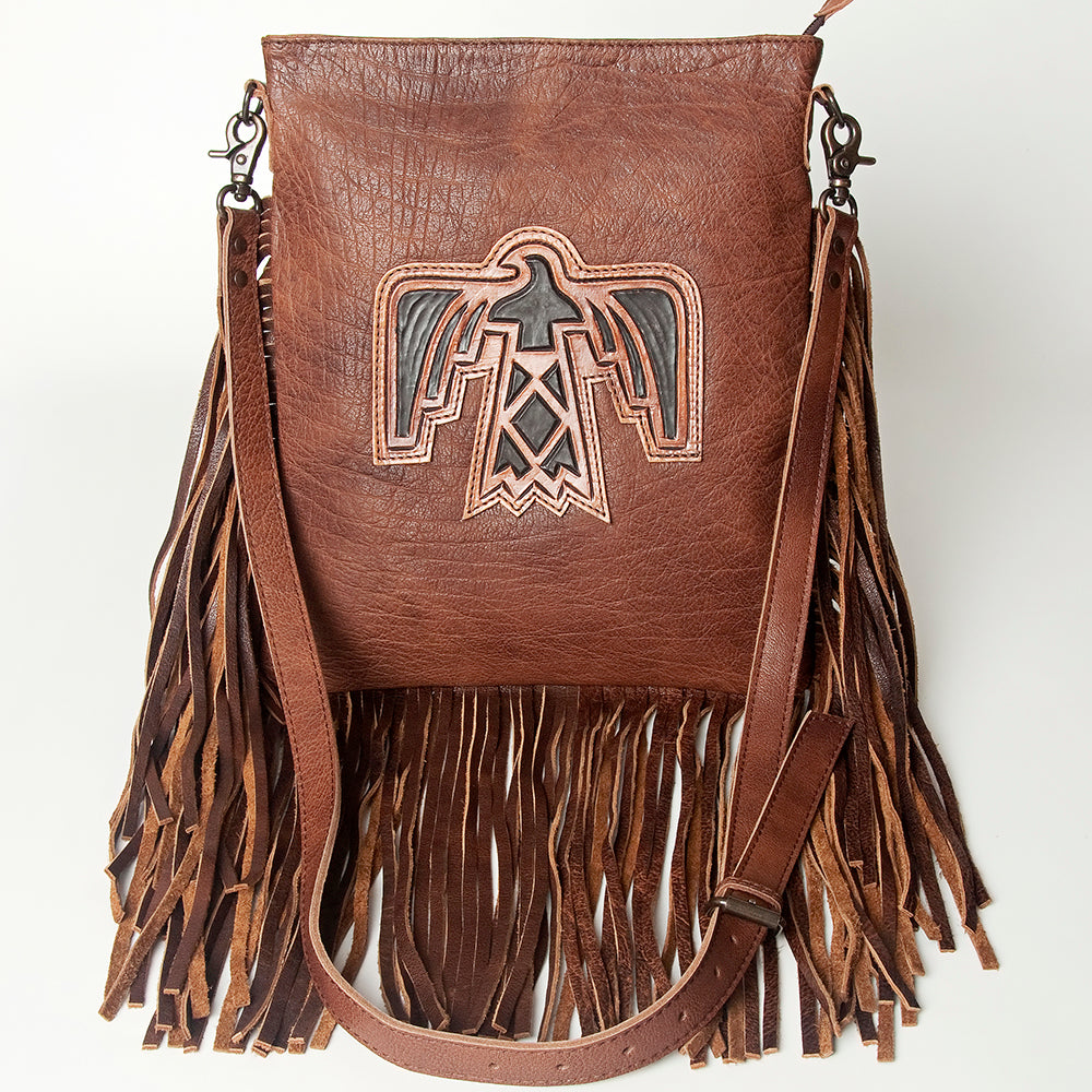 American Darling Hand Tooled Genuine Leather Women Bag Western Handbag Purse