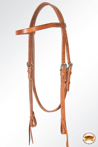 Hilason Western Horse Browband Headstall American Leather Working Tack