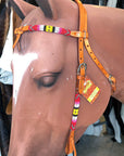 Hilason American Leather Horse Browband Headstall Working Tack Brown