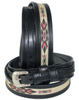 HILASON Western Genuine Leather Belt for Men Women Cowboy Cowgirl Handmade Unisex Full Grain Heavy Duty Engraved Buckle Belt