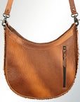American Darling ADBG726 Large Crossbody Saddle Blanket Genuine Leather Women Bag Western Handbag Purse