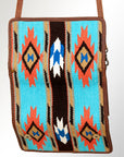 American Darling ADBG486A Wallet Hand Tooled Genuine Leather Women Bag Western Handbag Purse